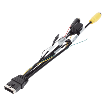 Cable adaptador / posibilita la inclusión de un canal IP, incorpora salida de video conector tipo aviación 4 pines y datos RS485 / compatible con