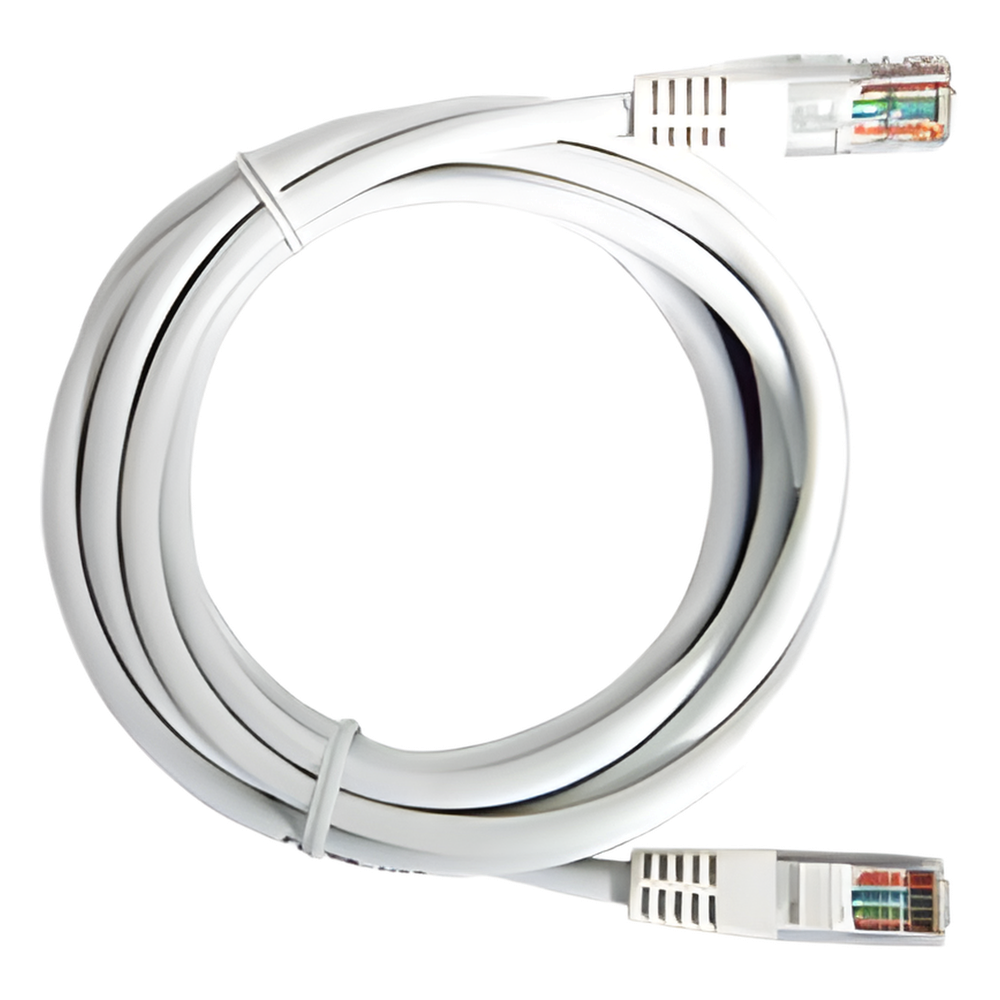 Cable de Parcheo UTP Cat5e - 1 Metro (3.28 Pies) - Blanco