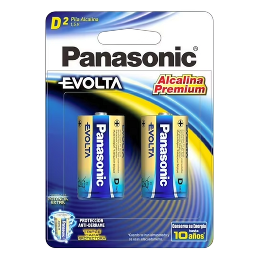 Bateria Tipo D , Evolta 1.5V