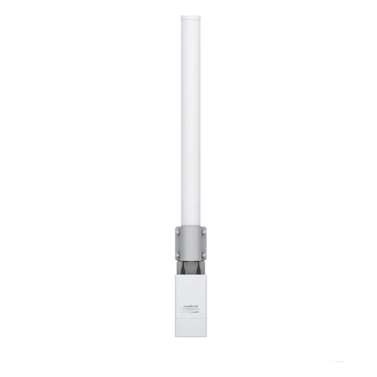 Antena omnidireccional, potente cobertura de 360°, doble polaridad MIMO 2x2, frecuencia 5 GHz (5.45-5.85 GHz) de 13 dBi