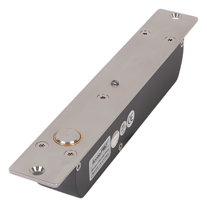 Cerradura de Perno 2000 kg de Sujeción / Cerrada en Caso de Falla (Fail Secure) /Temporizador y Sensor de Puerta
