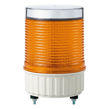 Luz LED destellante IP65, recargable solar en color Ámbar