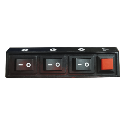 Switch de 4 interruptores para Encendido/Apagado y Control de patrones de destello