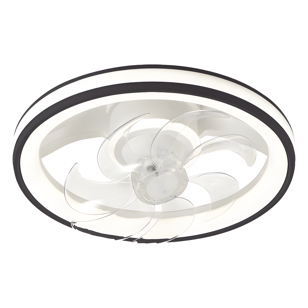 Ventilador de Techo con Luminario LED de 110 V CA 50/60 Hz / 88 W /4500 Lm / 6500 - 4 000 - 2 700 K /3 Tonos de Luz / 501 mm / 6 Velocidades