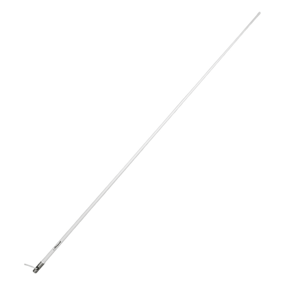 Antena Marina VHF SHAKESPEARE 5101 / Fibra de Vidrio / 6 dB / 50 W / Cable RG-58 4.5 m (15 ft) / Soporte Latón Cromado / 2.4 m (7.9 ft)