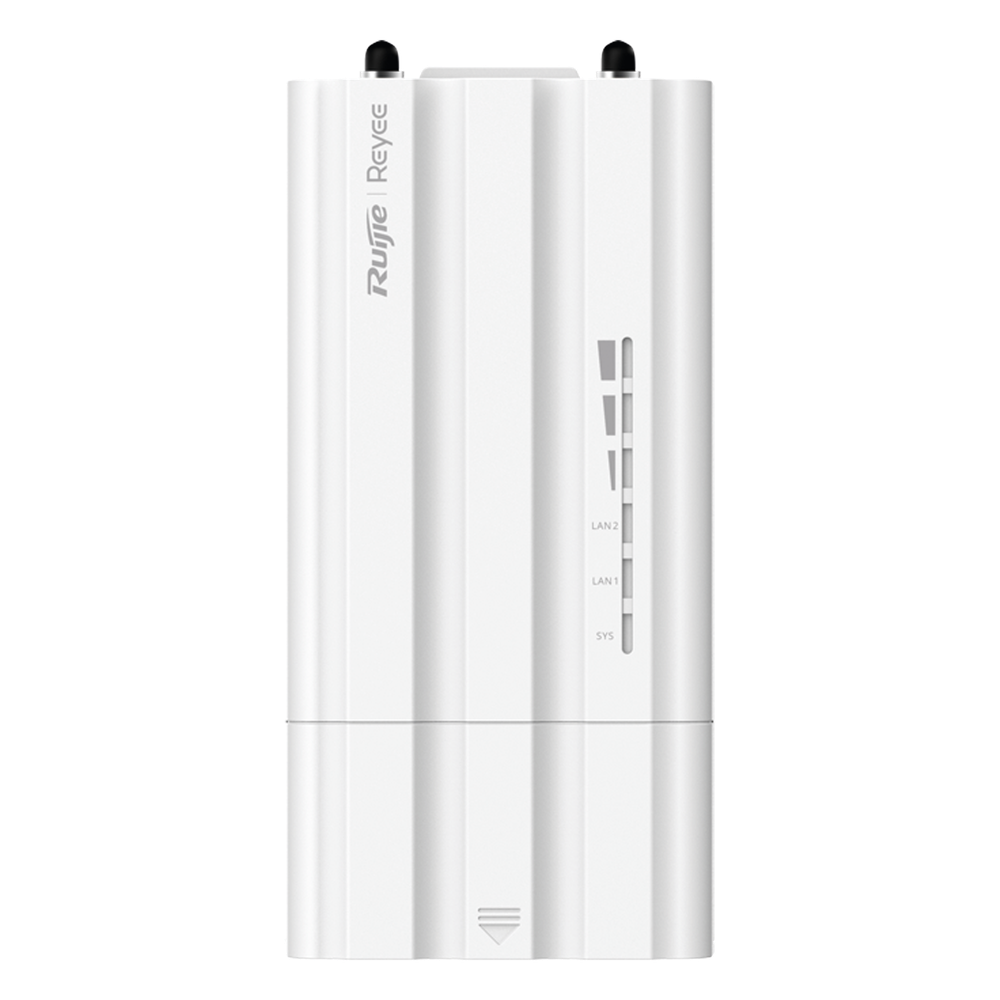 Estación Base Conectorizada 5 GHz PtP PtMP / 802.11ac Wave2 867 Mbps / 30 dBm (1,000 mW) / 32 Clientes / Auto-Emparejamiento WPS / Doble Puerto