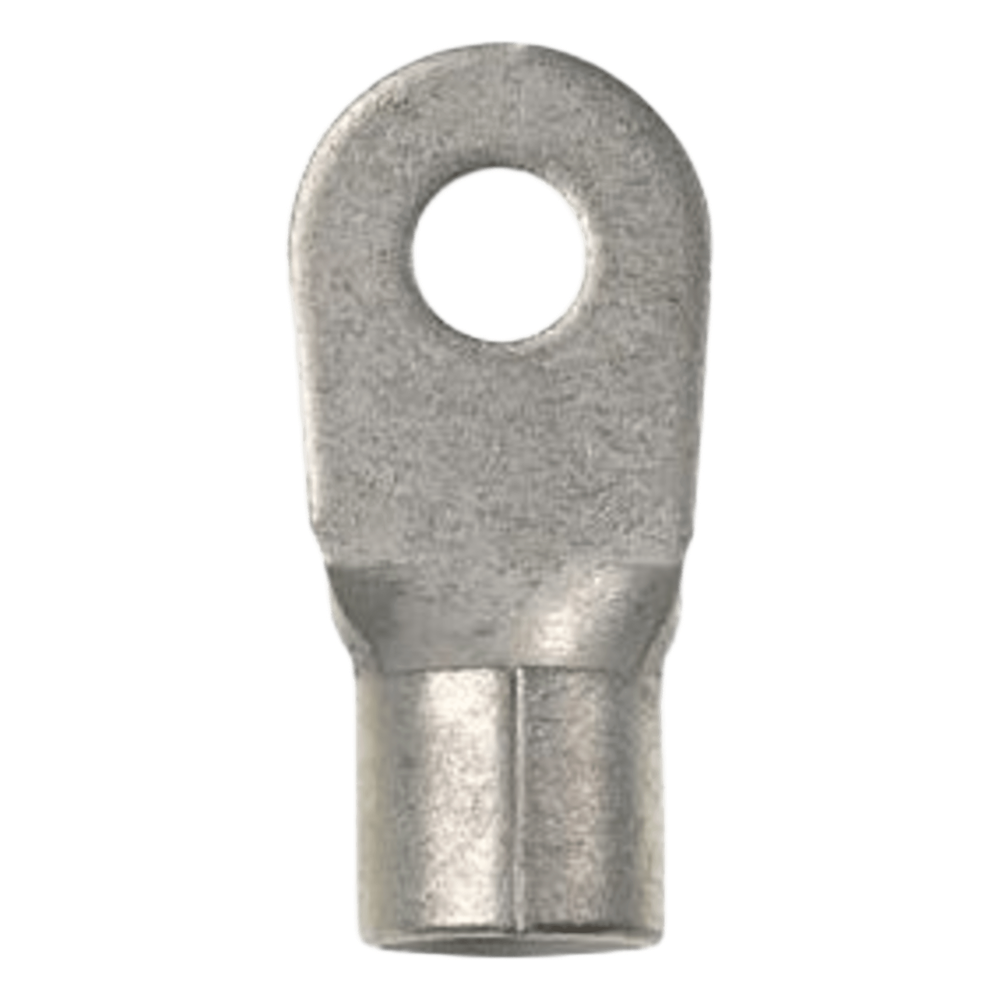 Terminal de anillo sin aislamiento Pan-Term™ cal 8, barreno 5/16, 25pz