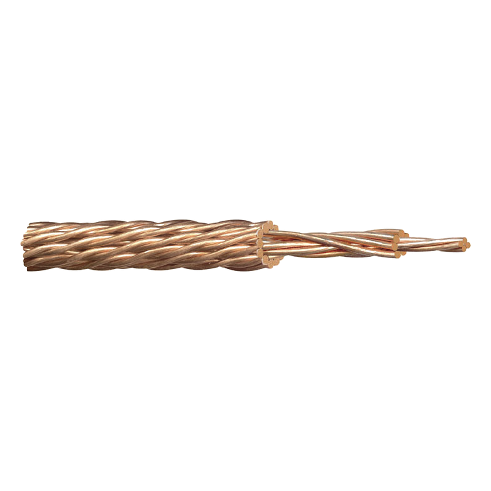 Bobina de 100 metros / Cable Eléctrico de Cobre / Aplicación Apartarrayos / 28 hilos clase II