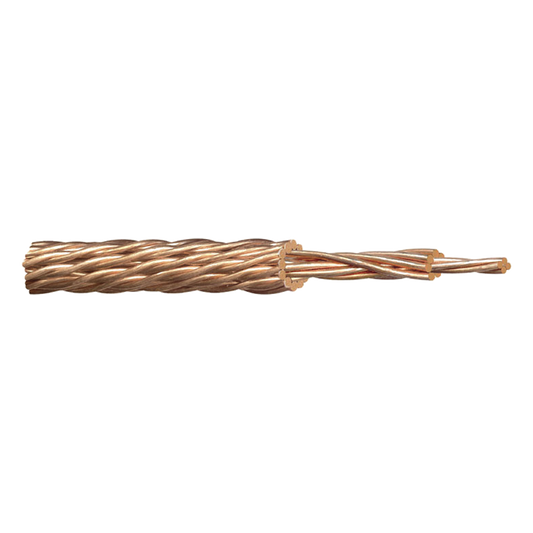 Bobina de 100 metros / Cable Eléctrico de Cobre / Aplicación Apartarrayos / 28 hilos clase II