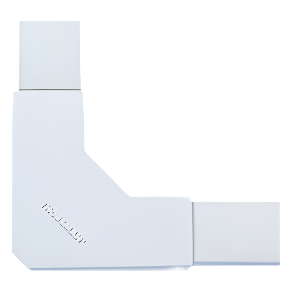 Sección en "L" color blanco de PVC auto extinguible, para canaleta TMK1720 (5230-02001)