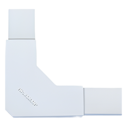 Sección en "L" color blanco de PVC auto extinguible, para canaleta TMK1720 (5230-02001)