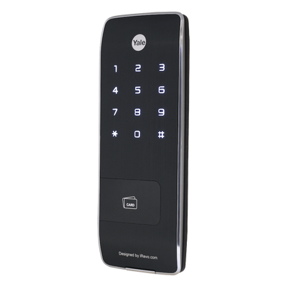 Cerrojo Slim / 11 mm / 40 Usuarios / Código PIN / Alarma / Cierre Automático / 4 Pilas AA / Puerto 9V / RF Opcional