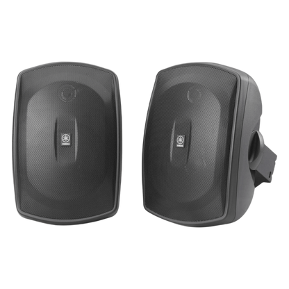 Altavoz de Montaje en Superficie de 2 vias, Woofer 5 in, Tweeter 0.5 in, Semi-Exterior, 6 ohms, Par Color Negro