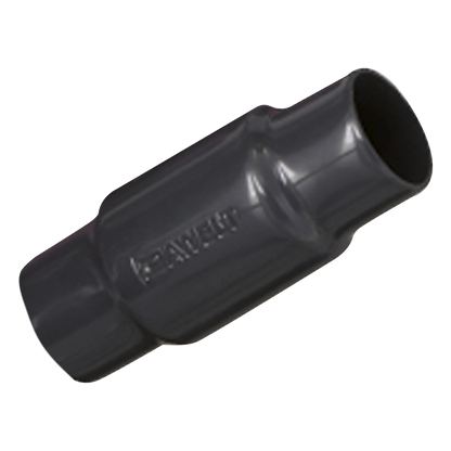 Cople de Aluminio con Recubrimiento Exterior de Pvc e Interior de Uretano Purpura para Conduit de 3/4" (19 mm).