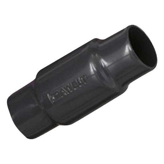 Cople de Aluminio con Recubrimiento Exterior de Pvc e Interior de Uretano Purpura para Conduit de 3/4" (19 mm).