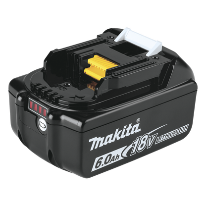 Batería LXT Litio-Ion de 18V 6.0 Ah, con led indicador de nivel de carga.