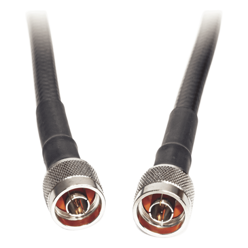 Jumper Coaxial con Cable Epcom405 | Conector N Macho en los Extremos | 30 Metros (98.43 Pies) de Longitud