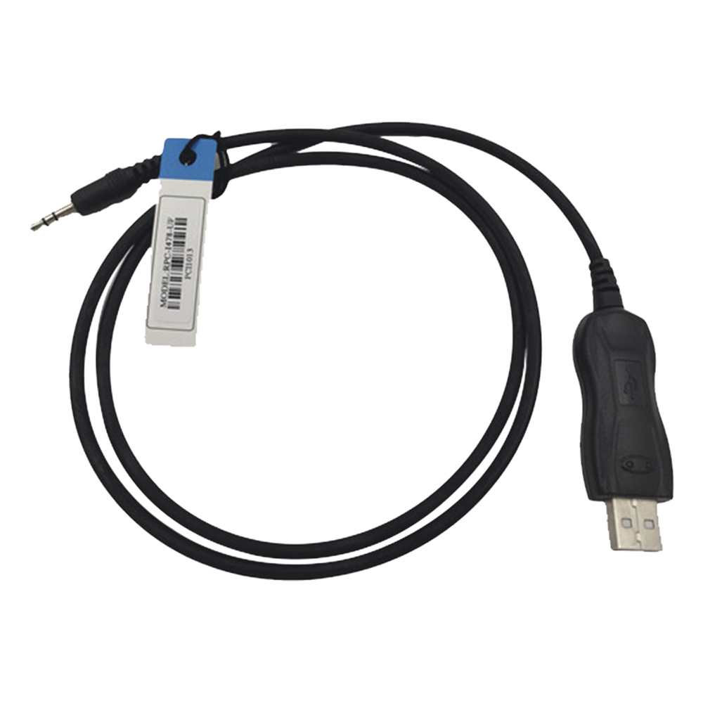 Cable Programador USB / Radios ICOM IC-F3003, IC-F4003, IC-F1000, IC-F2000, IC-F14, IC-F24, IC-V86 / Conector 3.5 mm / Cable 1 m (3.3 ft) / Driver