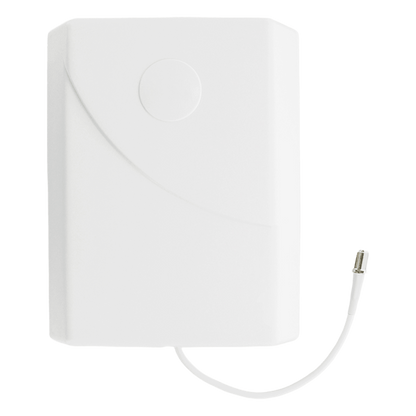 Antena Tipo Panel de Montaje en Pared, Multibanda 700-960 MHZ/ 1710-2170 MHz, 75 Ohm, conector F hembra