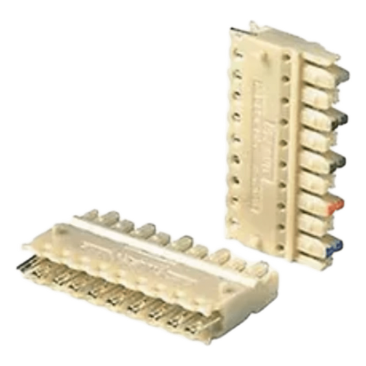 Block de Conexiones Pan-Punch 110, Categoría 5e, de 4 Pares, Paquete de 10 Piezas