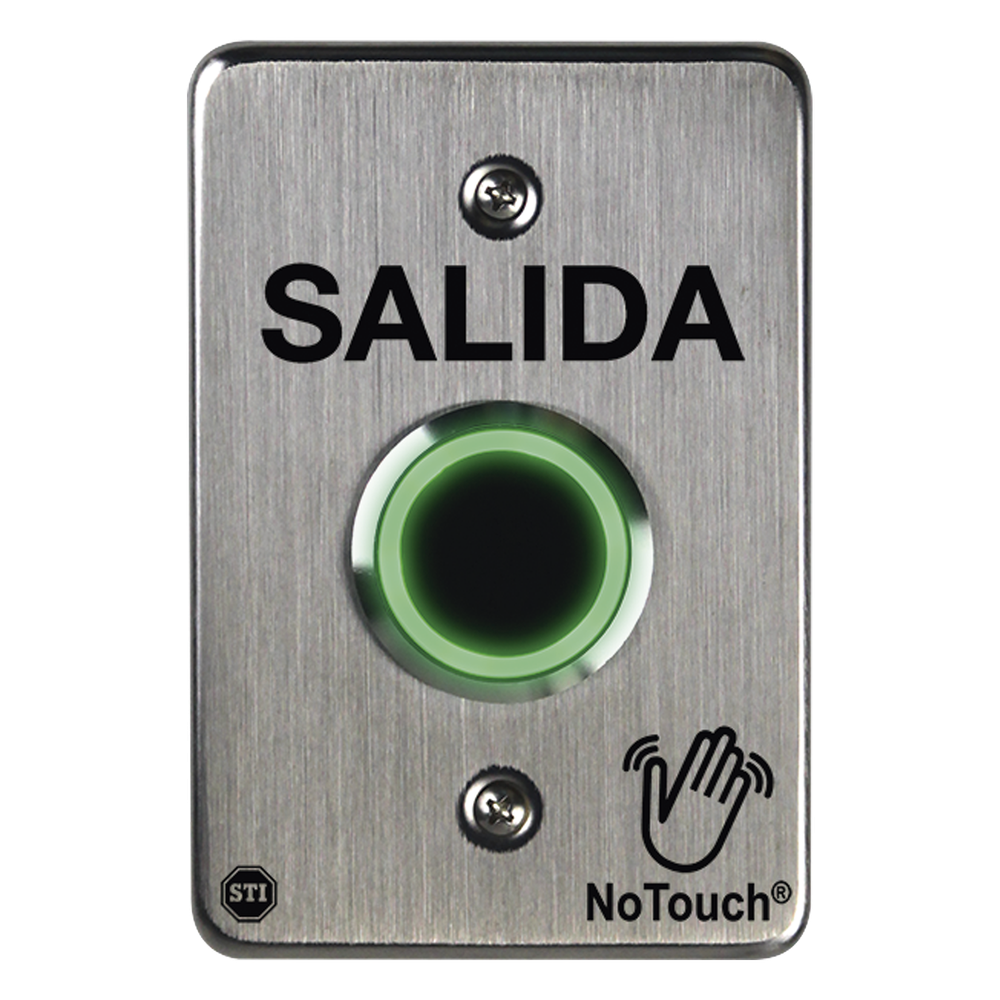 Interruptor IR NoTouch® de Acero Inoxidable, Salida Única, SALIDA