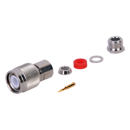 Conector TNC Macho Rosca Izquierda para cables RG-58/U, RG-142/U