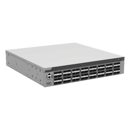 Switch DCI para Data Center / 64 Puertos QSFP28 100GE / 12.8 Tbps / 4,482 Mpps / VXLAN / M-LAG / RDMA / Lossless Ethernet PFC+ECN / 2 RU