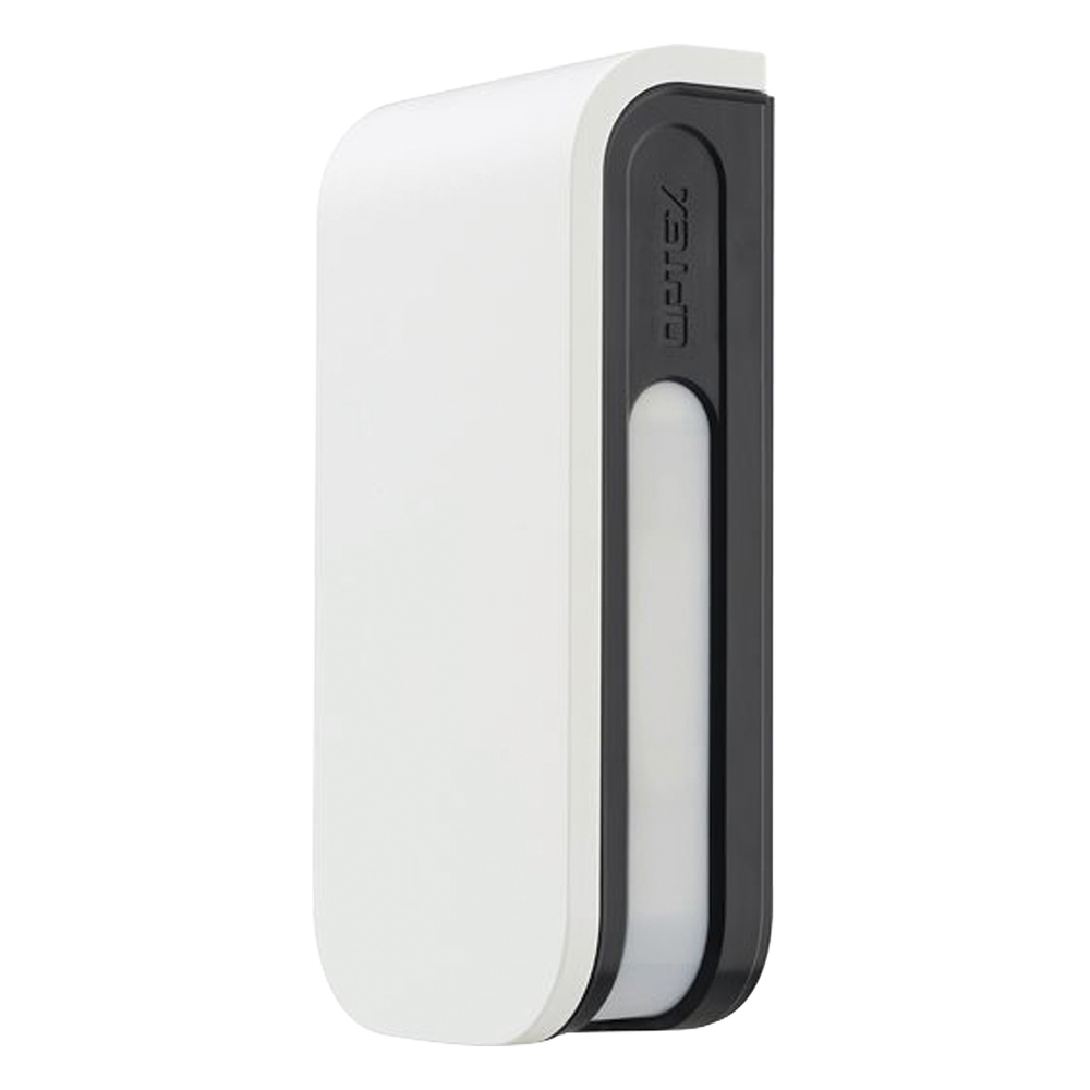 Sensor de Movimiento / 24 Metros de Detección / 100% Exterior / Serie Shield de Optex / Diseño Estético y Formal / Inalambrico (Alimentacion) /
