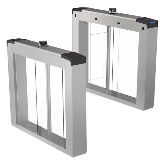 Torniquetes Quick Pass Carril Configurable de 65 o 90 cms (NO Incluye Aletas) / Reconocimiento Facial y Lectores de Tarjeta Incluidos / Bidireccional