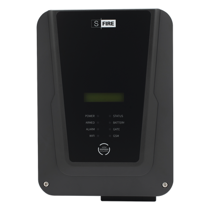 Energizador para Cerca Eléctrica / 2 Joules / 6000 m (19685 ft) Lineales / WiFi + App / Control Remoto 433MHz / LCD / IPx4