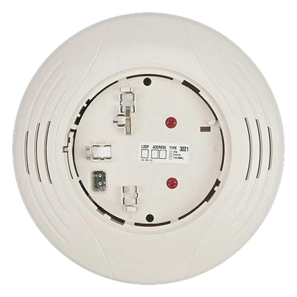 Base sonora estándar para detector de humo, tono seleccionable por jumper, compatible con base B501BH, color marfil