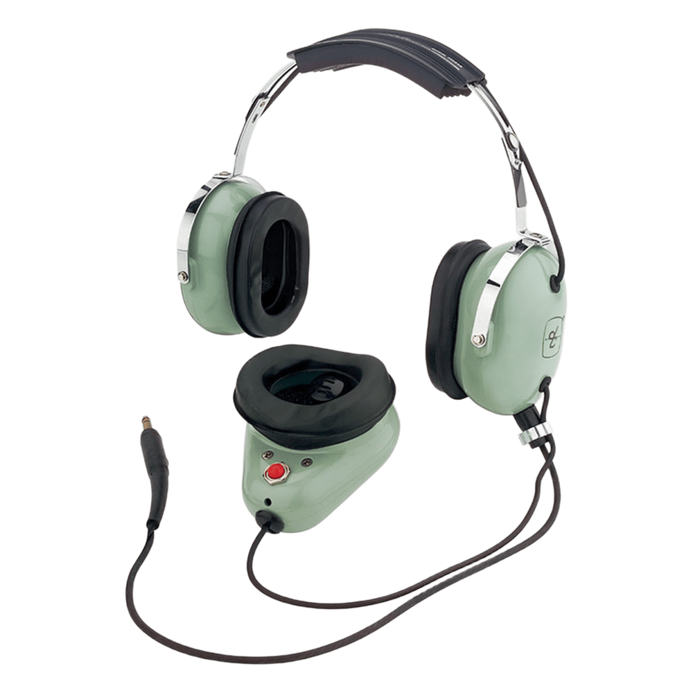 Auriculares estilo Muff-Mic para operaciones de mantenimiento y rampas en aeropuertos