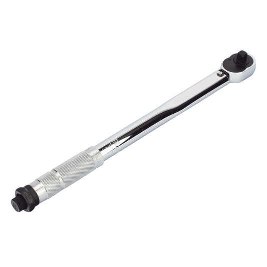 Torquímetro o Llave Dinamométrica Ajustable con Matraca de Trueno 3/8", 19-110Nm