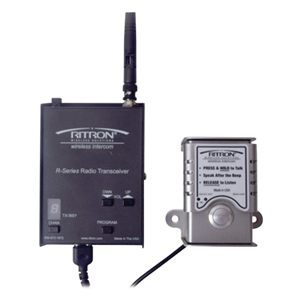 DOORCOM Portero Inalámbrico, Hasta 2 KM, UHF 450-470 Mhz
