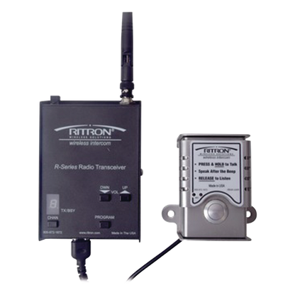 DOORCOM Portero Inalámbrico, Hasta 2 KM, UHF 450-470 Mhz