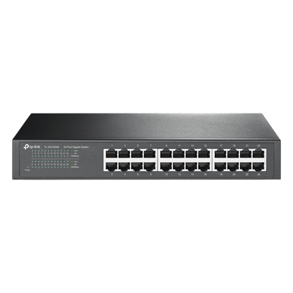 Switch Gigabit no administrable de 24 puertos 10/100/1000 Mbps para escritorio/rack