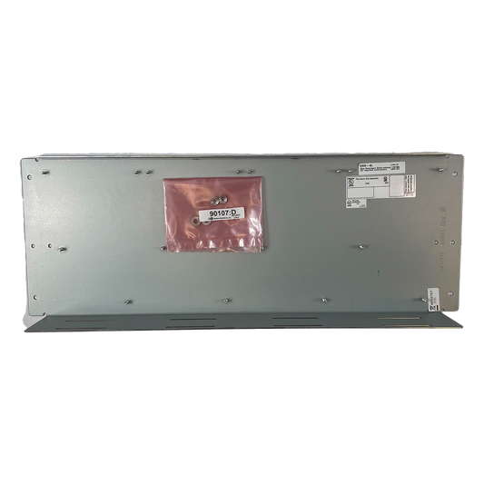 Chasis de bajo perfil de 4 posiciones para montar hasta dos amplificadores de audio AA-30 en gabinetes serie CAB-4 de NOTIFIER