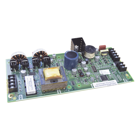 Amplificador interno direccionable de audio de 50 W para evacuación por voz, montaje en gabinete de panel Farenhyt ECS