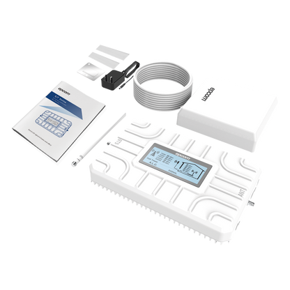 Kit Amplificador de Señal Celular 2G, 3G, 4G y 5G / Mejora llamadas convencionales y VoLTE / Amplifica señal de TELCEL, AT&T, MOVISTAR, BAIT,DiRi y