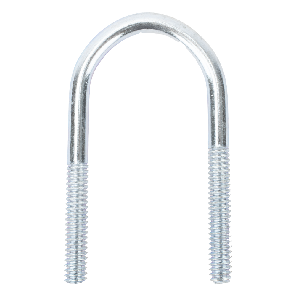 Abrazadera tipo U de 1 1/4", con acabado Electro Zinc, no incluye tuercas y arandelas