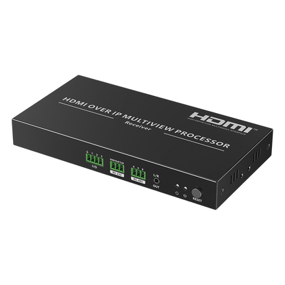 Receptor 4K60Hz sobre IP con multivisor