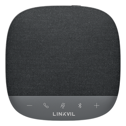 Altavoz y Micrófono portátil / Bluetooth / Conexión USB / 3 Micrófonos de 3W / Salas pequeñas o reuniones personales / Botones Touch / Linkvil