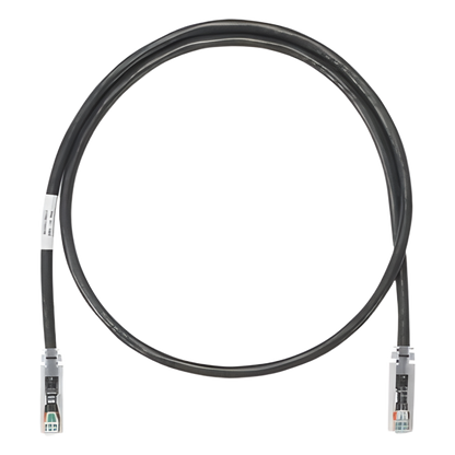 Cable de Parcheo UTP Categoría 6, con Plug Modular en Cada Extremo - 1.5 Metros (4.92 Pies) - Negro