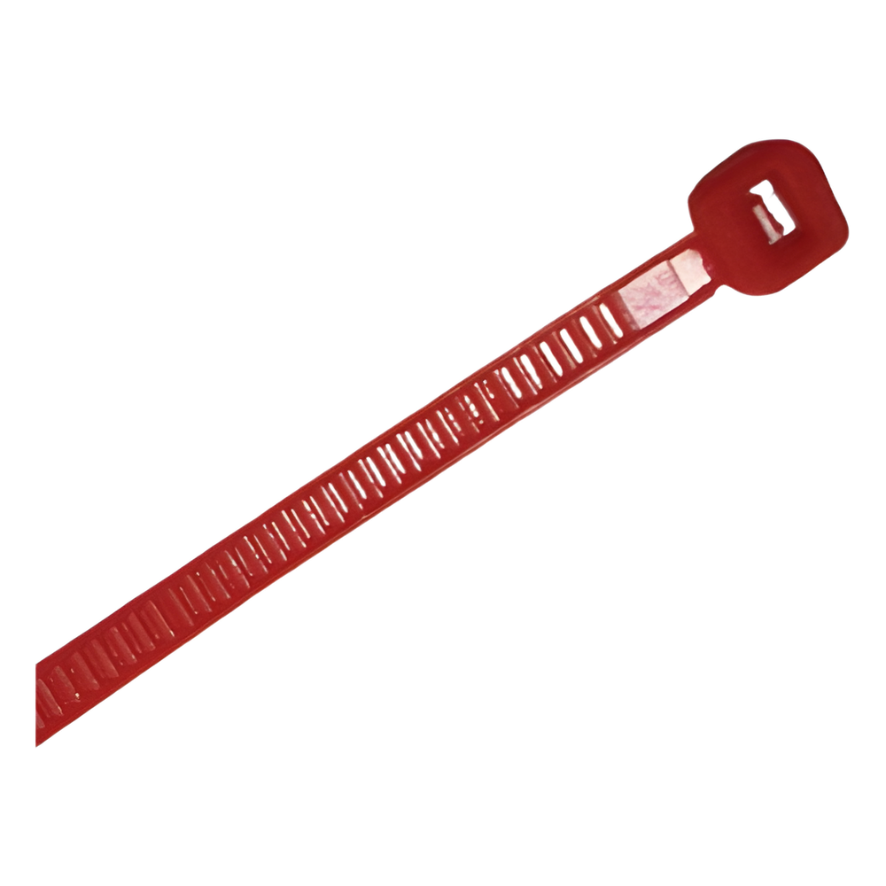 Cincho de nylon color rojo 4.8 x 300mm (100pzs) (4200-04003)