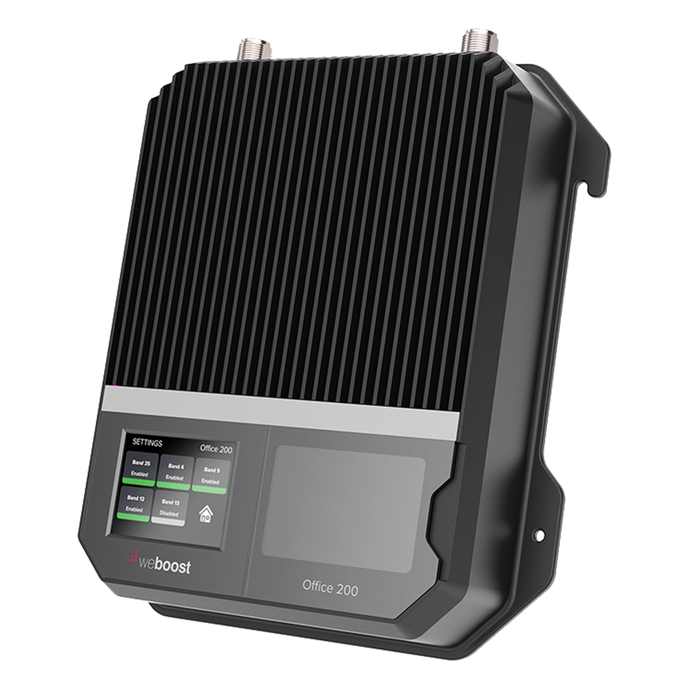 Amplificador Office 200 para 4G, 3G, 2G y llamada VoLTE y convencional. Especial para personalizarlo con antenas, cables y accesorios de acuerdo al