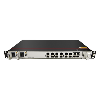 OLT GPON OptiXAccess 8 Puertos con Módulos C+, 4 Puertos Uplink (10GE/GE), Hasta 1024 ONTs, 2 Fuentes de Alimentación AC, 1 UR