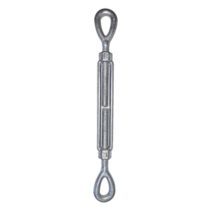 Tensor de 1/2" x 6" Acero Forjado OJO-OJO Galv. Inmersión en Caliente (Carga Max. 2200 Kg).