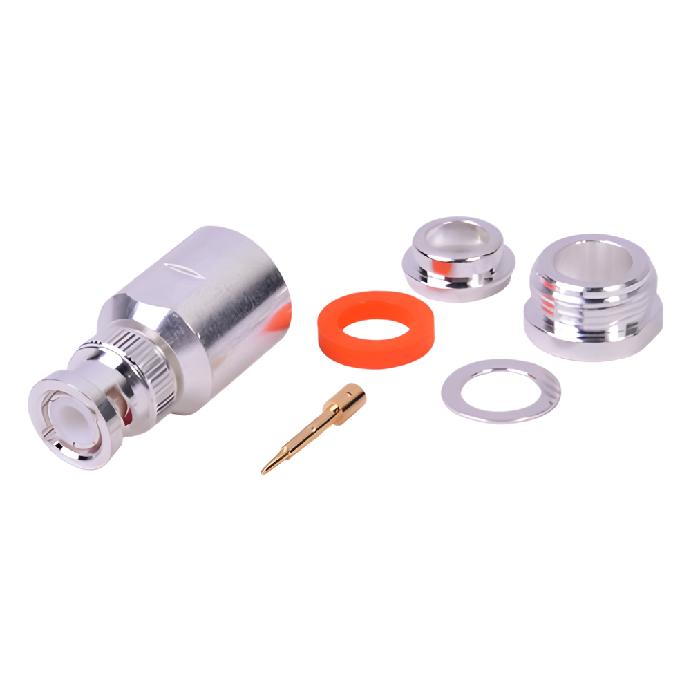 Conector BNC macho para cable BELDEN 9913, 7810A, 8214; ANDREW CNT-400; RG8/U-SYS, RFLASH-1113