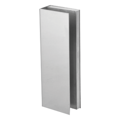 Montaje "U" para Puertas de Vidrio/ 3/4" de Grosor/ Para Chapas Magnéticas de 1200 lbs./ Ajuste por Opresores