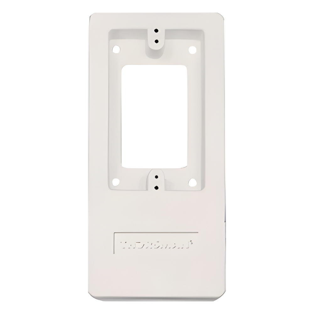 Caja de contactos color blanco de PVC auto extinguible, para canaletas PT48 (7100-01001)